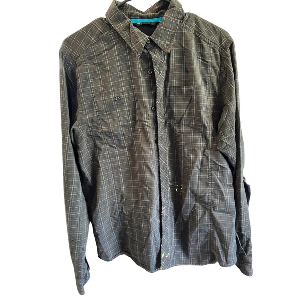 Arcteryx mens medium black long sleeve shirt